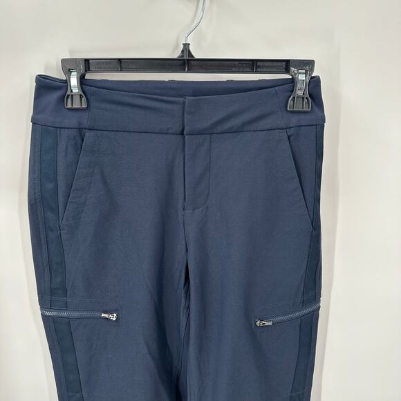 Athleta Wander Hybrid Pants in Navy 982341 // 2 Petite - Picture 4 of 10